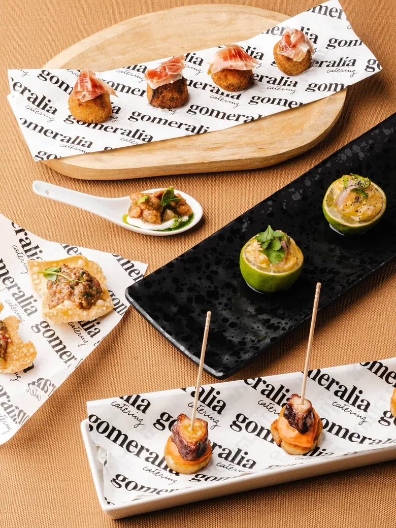 Dish from the Gomeralia Catering menu