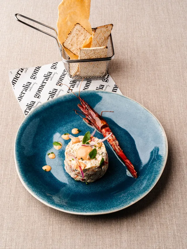 Dish from the Gomeralia Catering menu