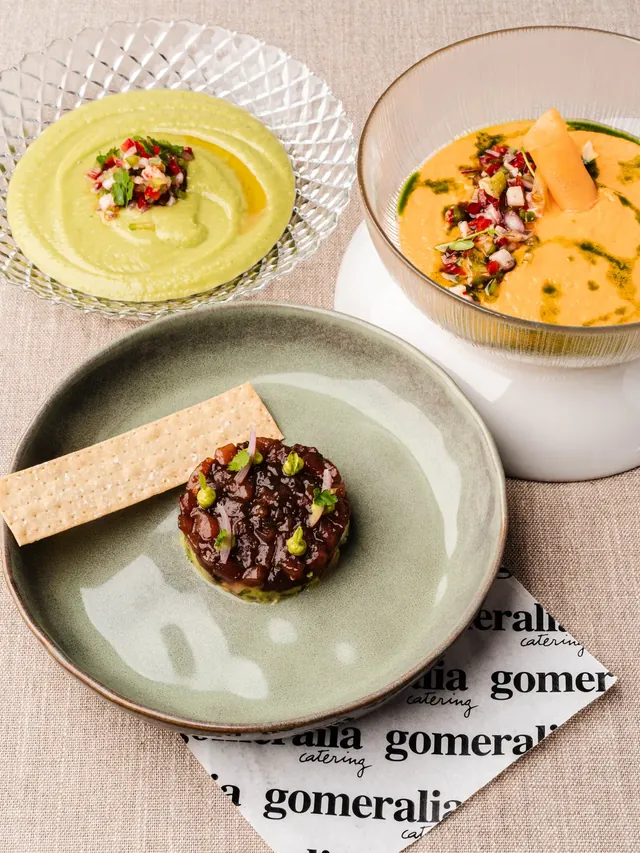 Dish from the Gomeralia Catering menu